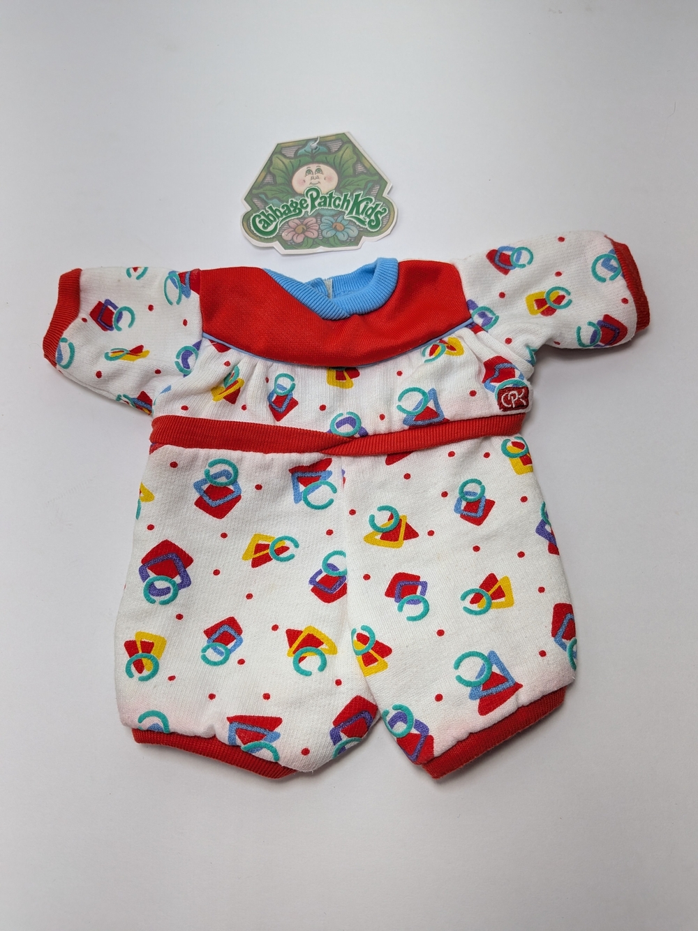 Cabbage Patch Kids Doll Clothes Toddler Romper 874E OK CPK